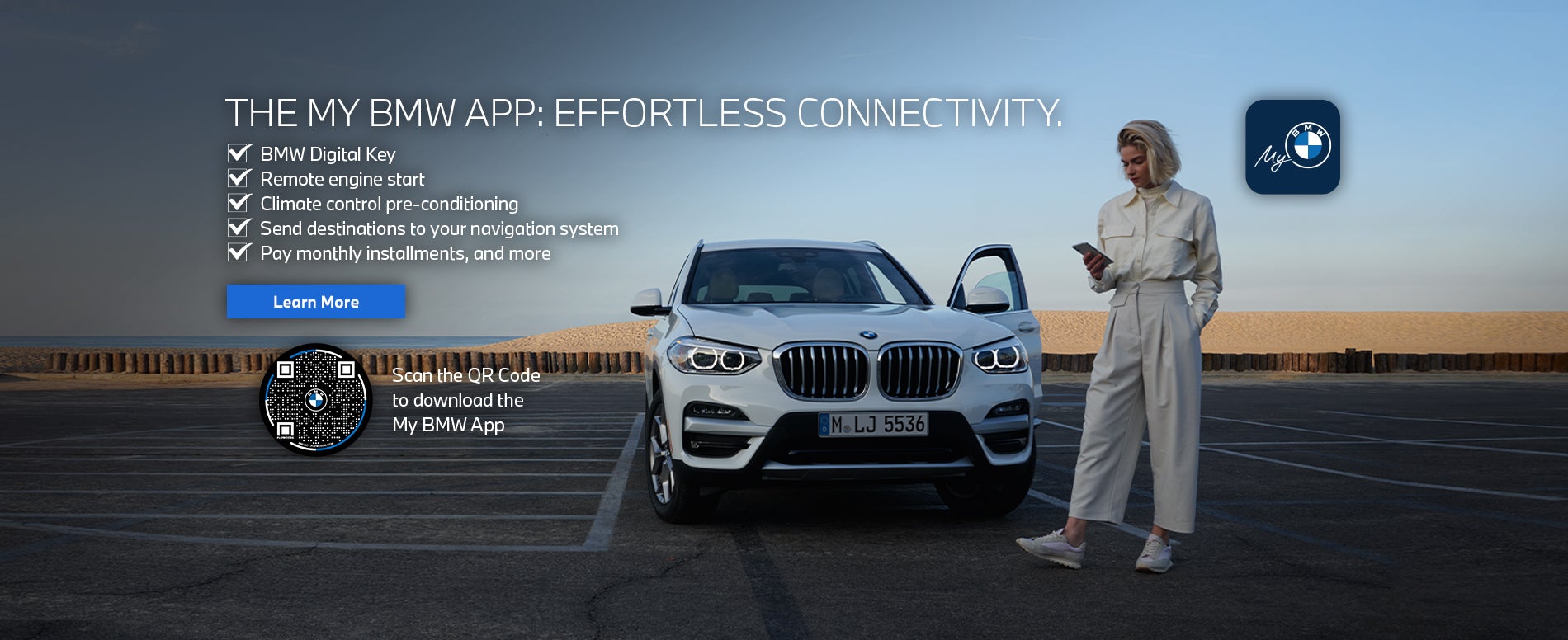 My BMW App. Click to Learn More